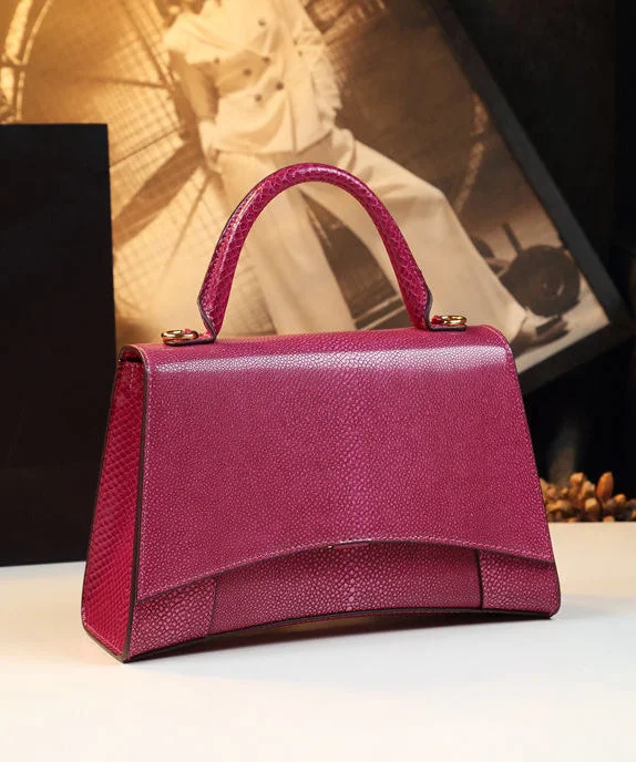 Elegant pink solid crossbody women &amp; handbag, durable.