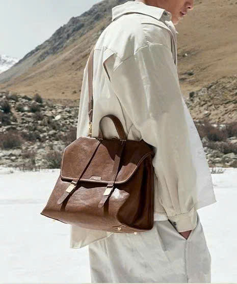 Túi đeo chéo da Thủ Công