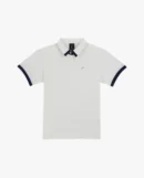 Court men's polo shirt with short sleeves