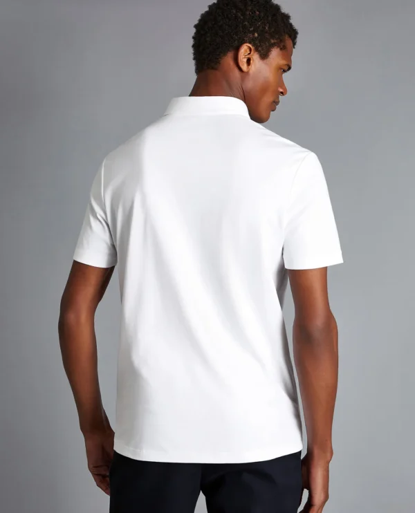 Smart-L Men's Casual Short Sleeve Polo Shirt - Image 3