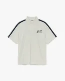 Unisex polo shirt with front chest and personal logo