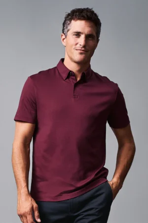 Smart-L Men's Casual Short Sleeve Polo Shirt