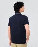 Men's polo shirt with short sleeves, personalized embroidery