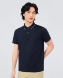 Men's polo shirt with short sleeves, personalized embroidery