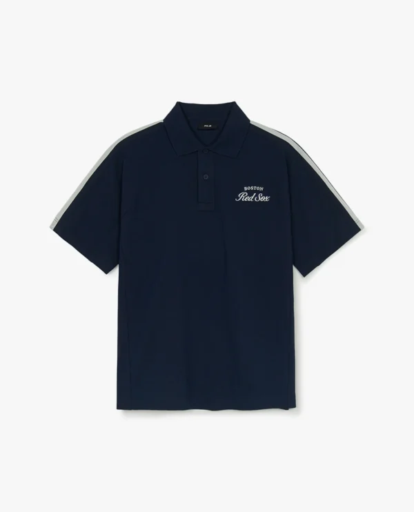 Unisex polo shirt with front chest and personal logo