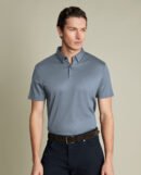 Smart-L Men's Casual Short Sleeve Polo Shirt
