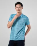 Men's modern short sleeve polo shirt