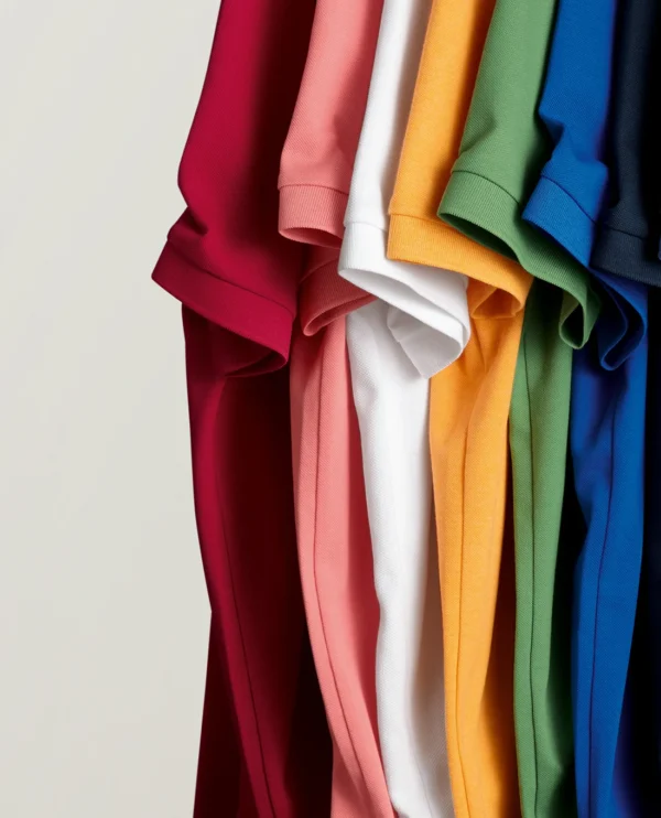 Smart-L Men's Casual Short Sleeve Polo Shirt - Image 7