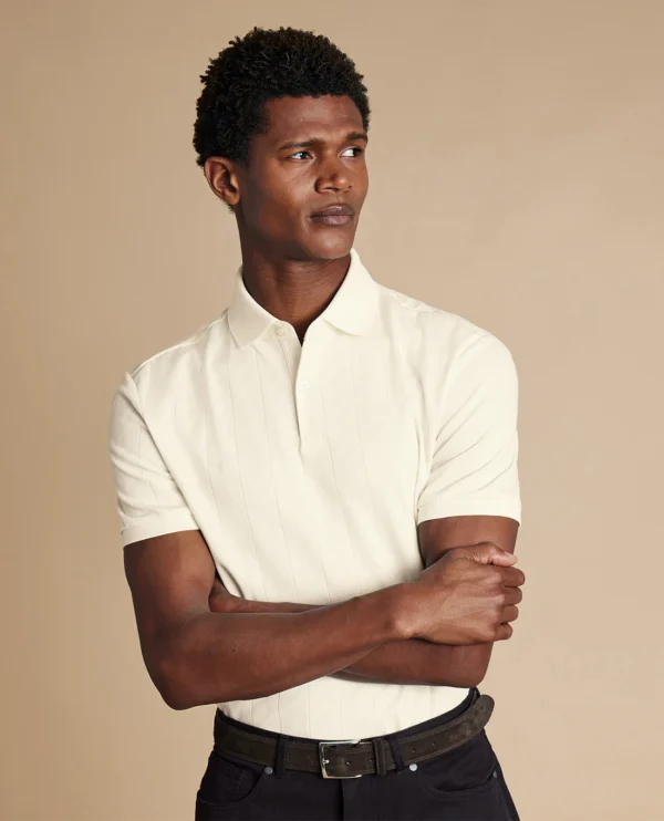 Men's short sleeve polo shirt with cool fabric - Image 5