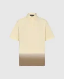 Men's polo shirt with short sleeves and collar