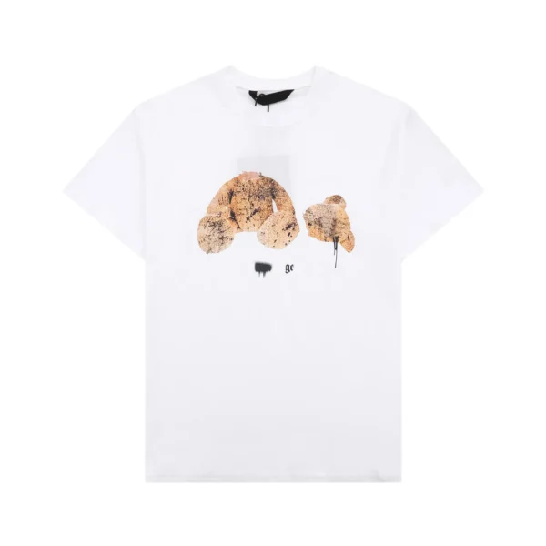 Oversized Graphic Tee Unisex: Designer Tide T-Shirt with Laminated Chest Letter Print, 100% Pure Cotton Short Sleeve Casual Top