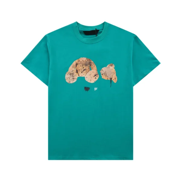 Oversized Graphic Tee Unisex: Designer Tide T-Shirt with Laminated Chest Letter Print, 100% Pure Cotton Short Sleeve Casual Top - Image 3